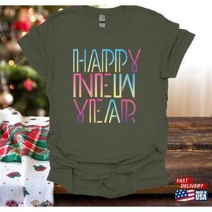 Hello  Happy  Year Party Celebration Unisex T-Shirt